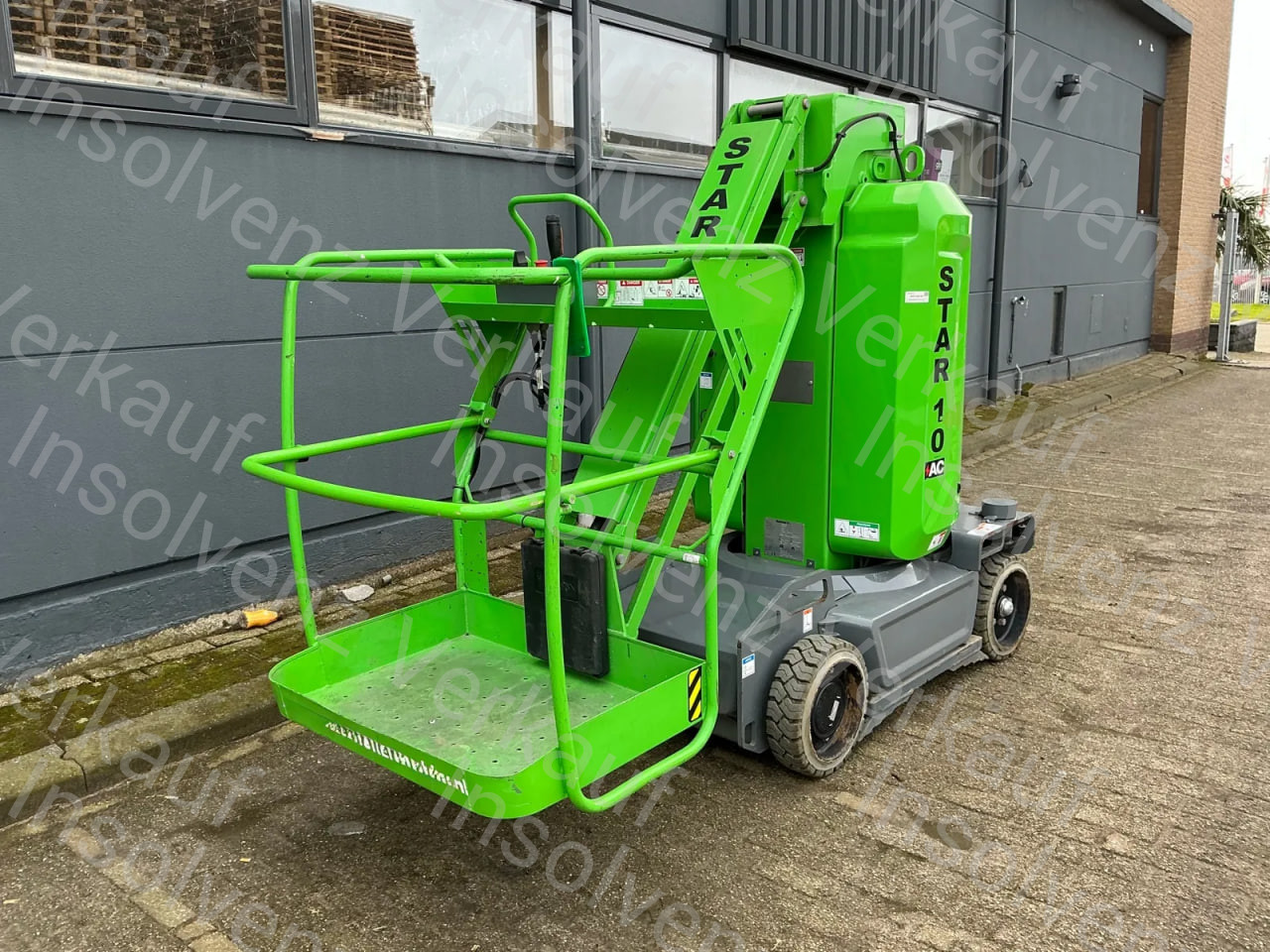 Haulotte Star 10 Mastarbeitsbühne